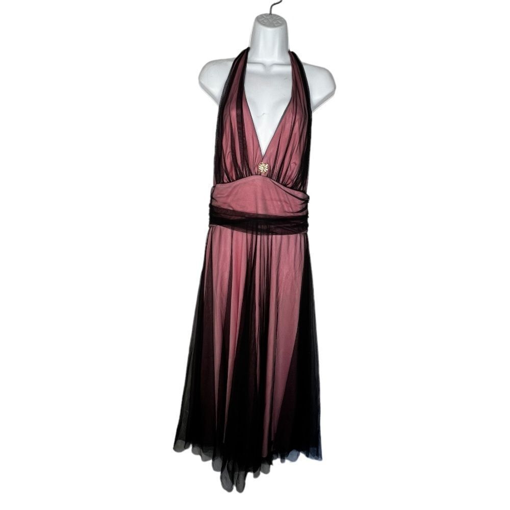 Poly USA Halter Dress‎